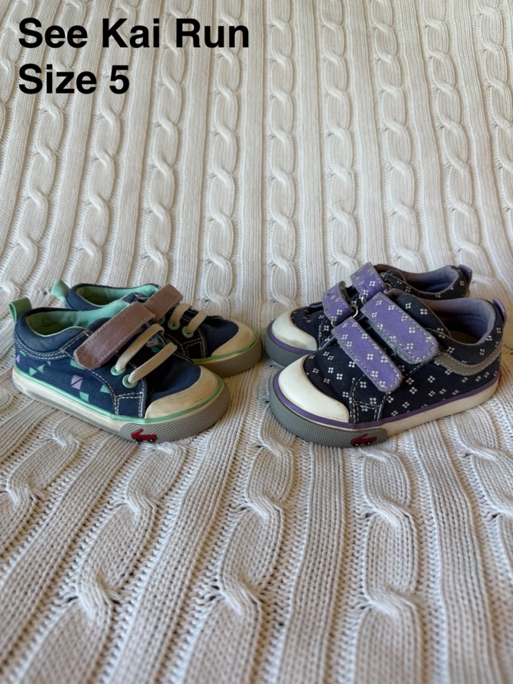 See Kai Run Kristin Robyne Sneakers Shoes Sz 5 Bundle